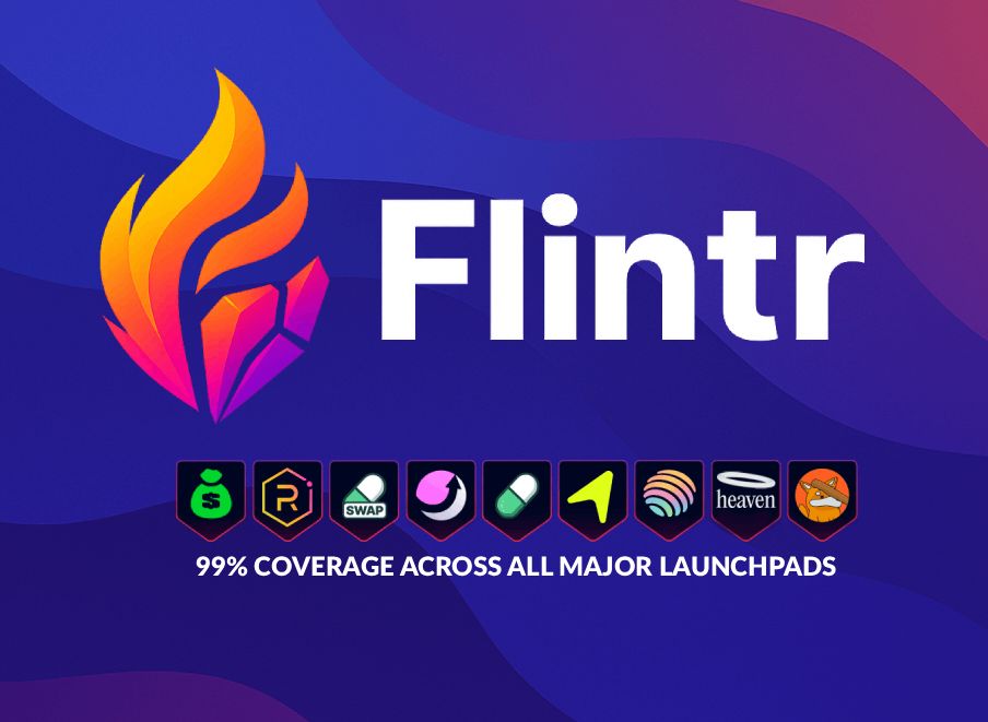 Flintr expands coverage to all major Solana token launchpads
